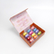 Custom Macaron Foldable Chocolate Packaging Boxes With Blister Tray