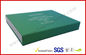 PP Matt Green Gift Packaging Boxes Soft Touch Paper Customized
