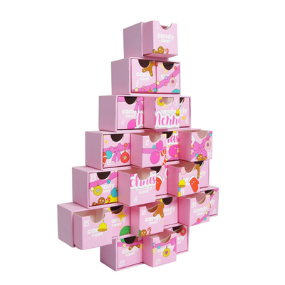 1200g Christmas Advent Calendar Box For Kids Gift Tree Treasure Type