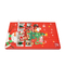 Rectangular Cardboard Packaging Box Christmas Advent Calendar Glossy Lamination