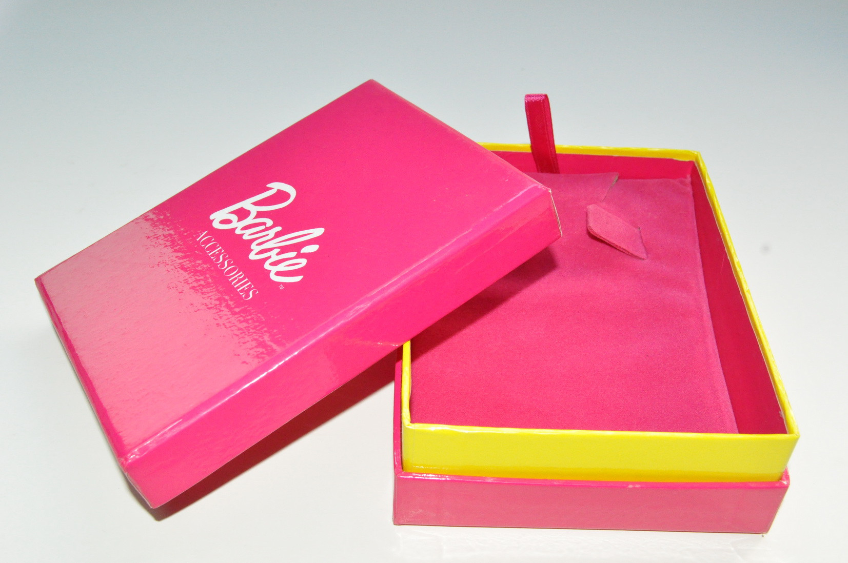Fancy Jewellery Packaging Boxes For Valentine Gift, Pink Rigid Paper