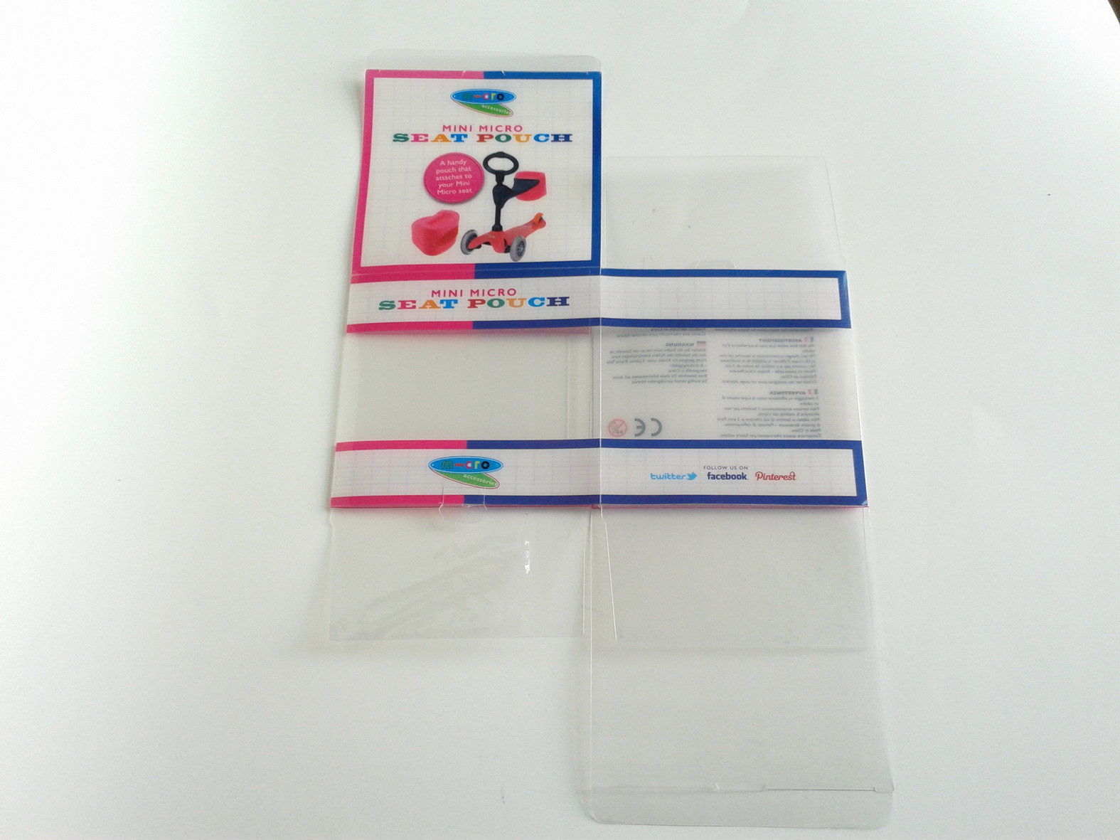 Square Clear Plastic Packaging Box, Custom Square Shape Blister