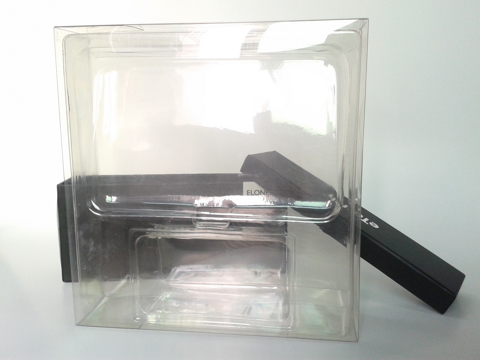 Customized Clear Plastic Packaging Boxes, Varnishing / Uv Coating